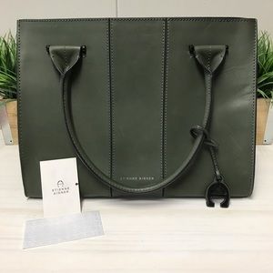 Etienne Aigner Tote Purse (Pine Color)